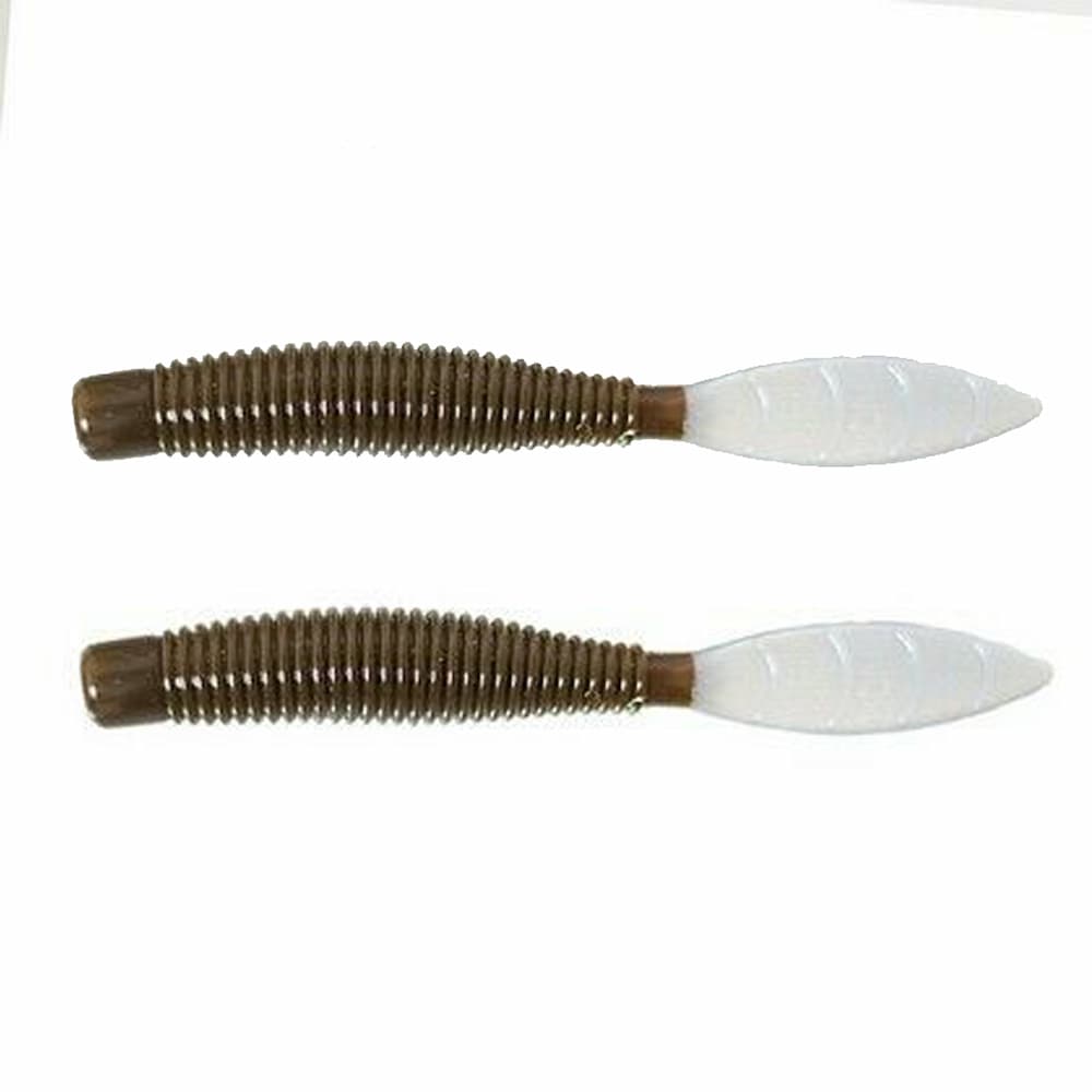 Missile Baits Ned Bomb GP Blue Flash Tail Front View