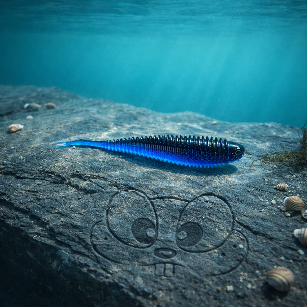 Missile Baits Spunk Shad 3.5 Bruiser Flash