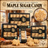 Mount Mansfield Organic Pure Vermont Maple Sugar Candy Features