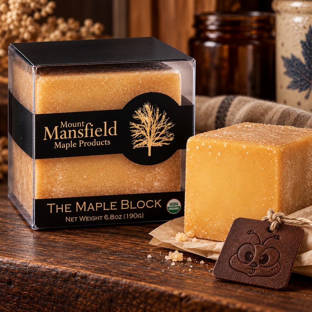 Mount Mansfield The Maple Block 6.8oz