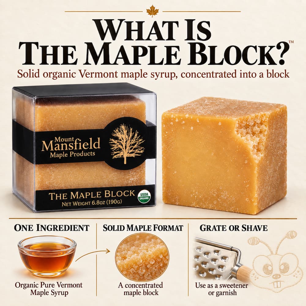 Mount Mansfield The Maple Block What Is It