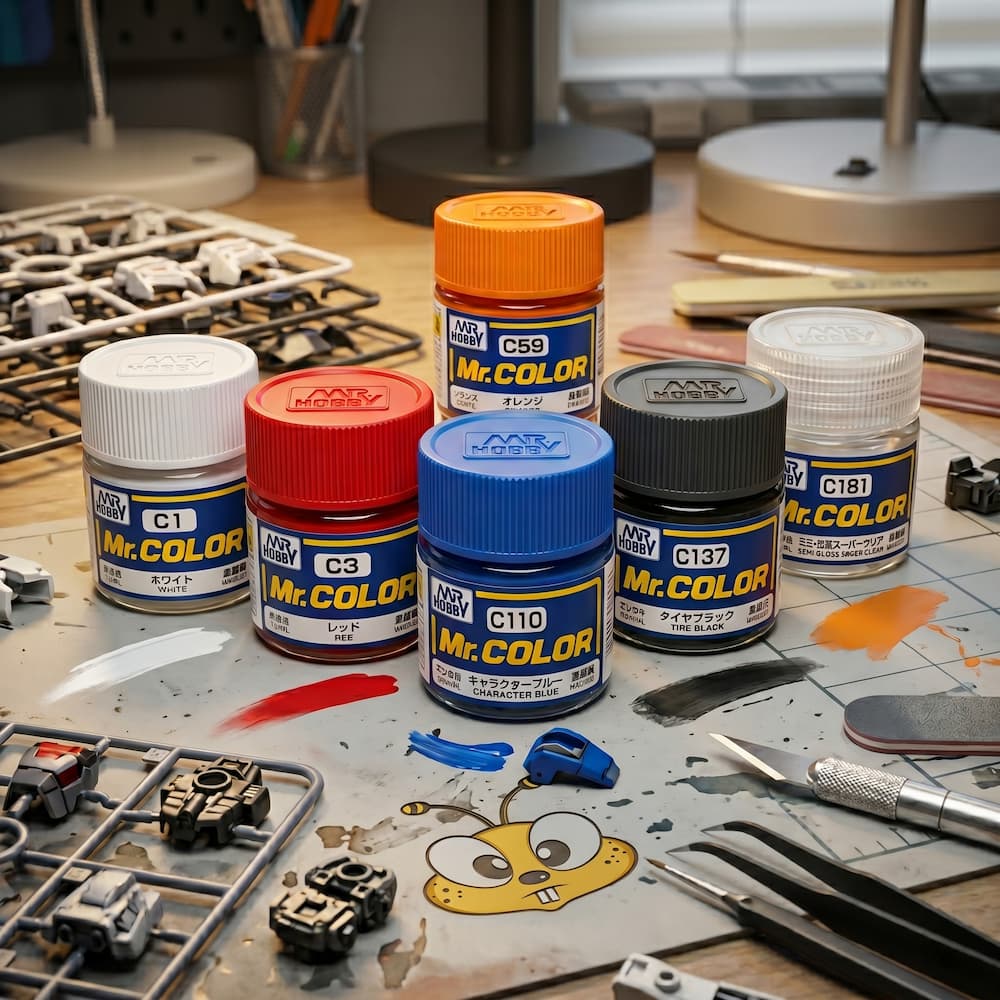 Mr-Color Mr Hobby Paint Jars