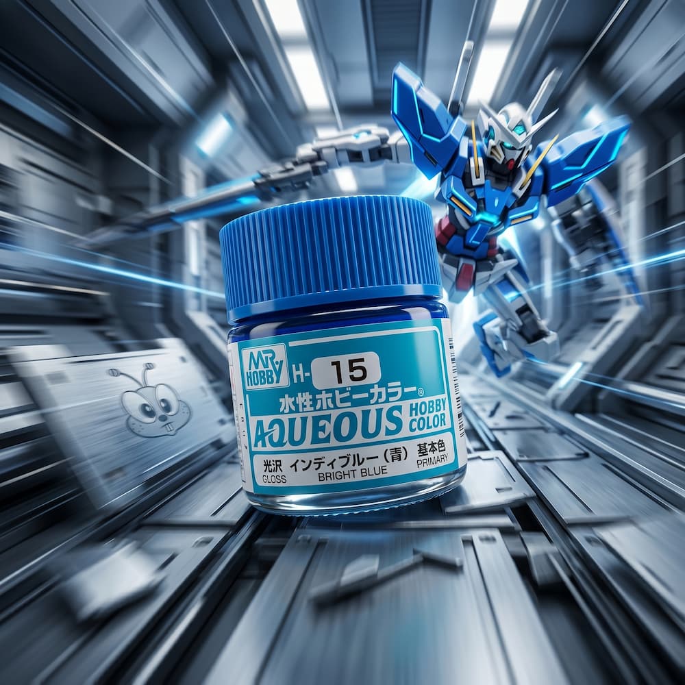 Mr Hobby Aqueous Hobby Color H15 Bright Blue