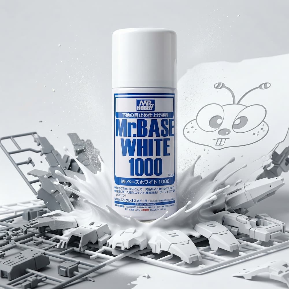 Mr Hobby Mr Base White 1000