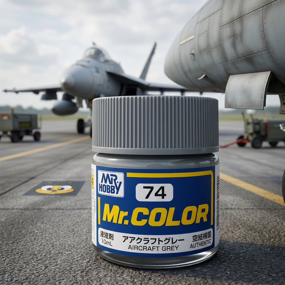 Mr Hobby Mr Color Aircraft Grey C74