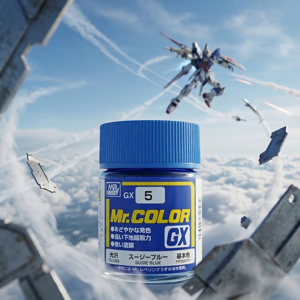 Mr Hobby Mr Color GX Cool Susie Blue Paint