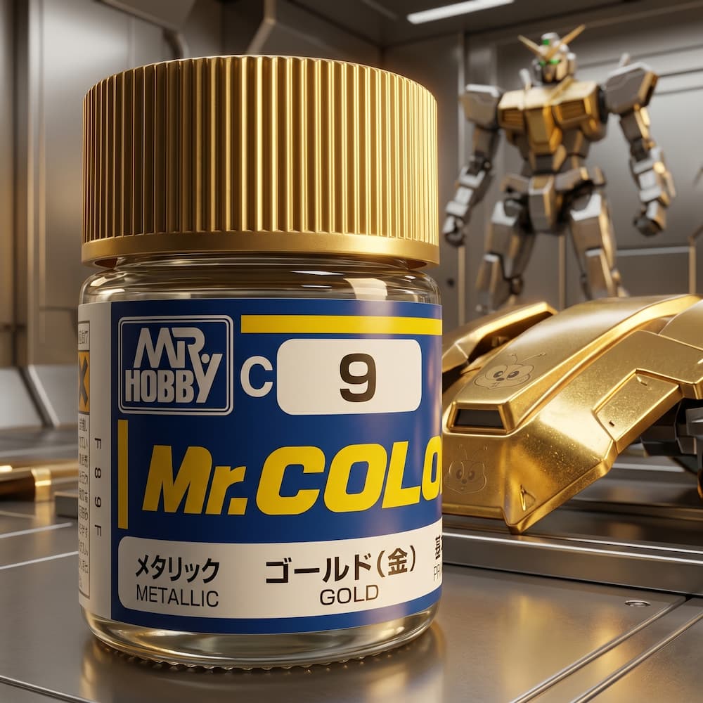 Mr Hobby Mr Color Gold C9 Paint