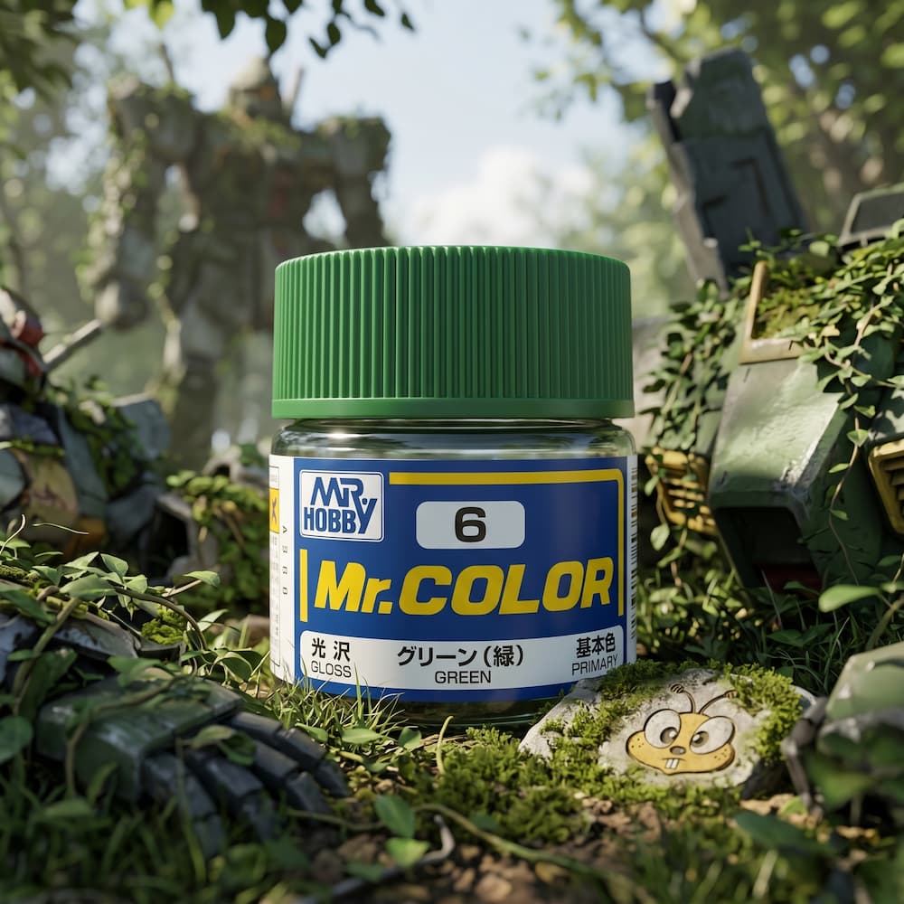 Mr Hobby Mr Color Green C6 Paint