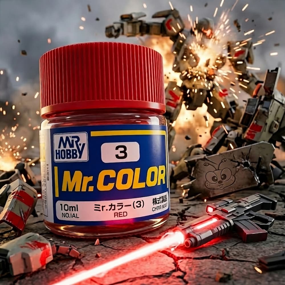 Mr Hobby Mr Color Red C3 Paint