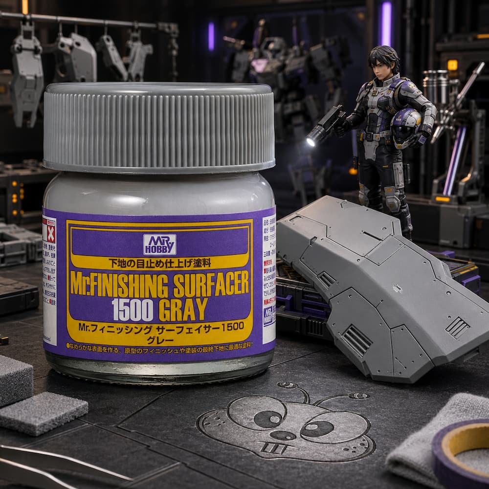 Mr Hobby Mr Finishing Surfacer 1500 Gray