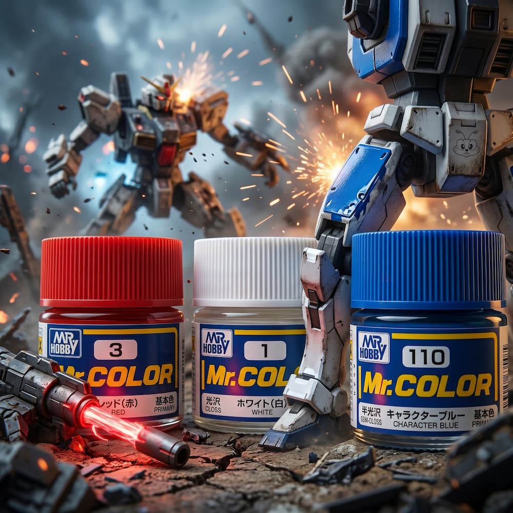 Mr Hobby Paint Collection