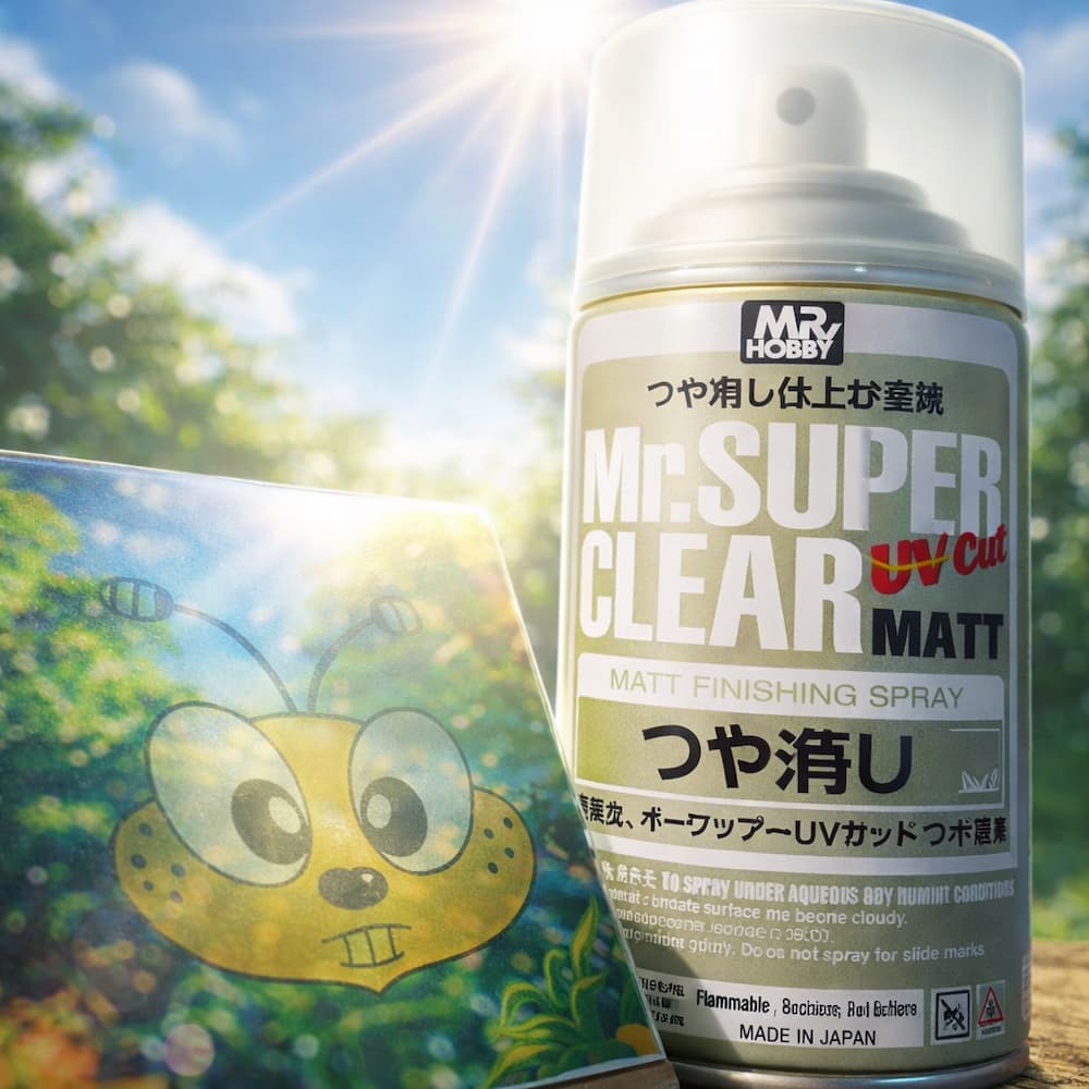 Mr Super Clear UV Cut Matt Finishing Spray