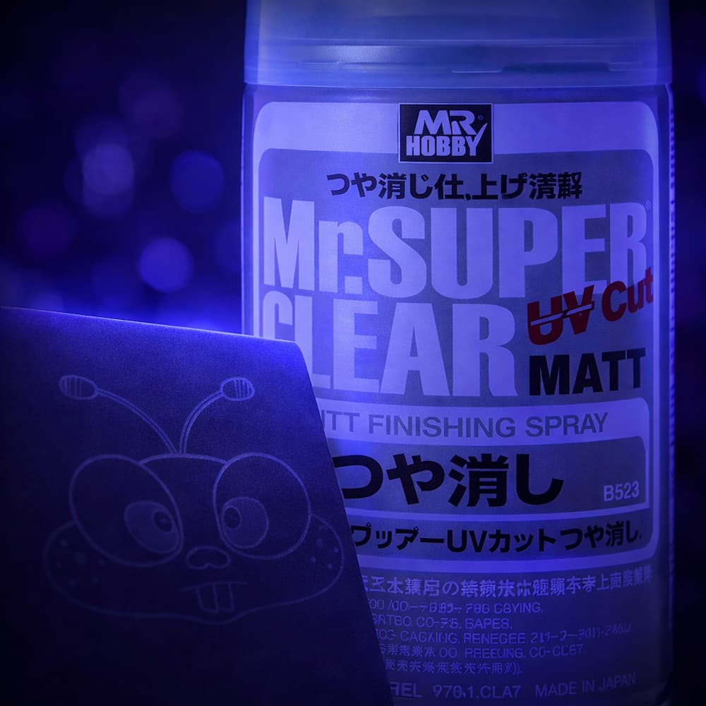Mr Super Clear UV Cut Matt Spray Bottle