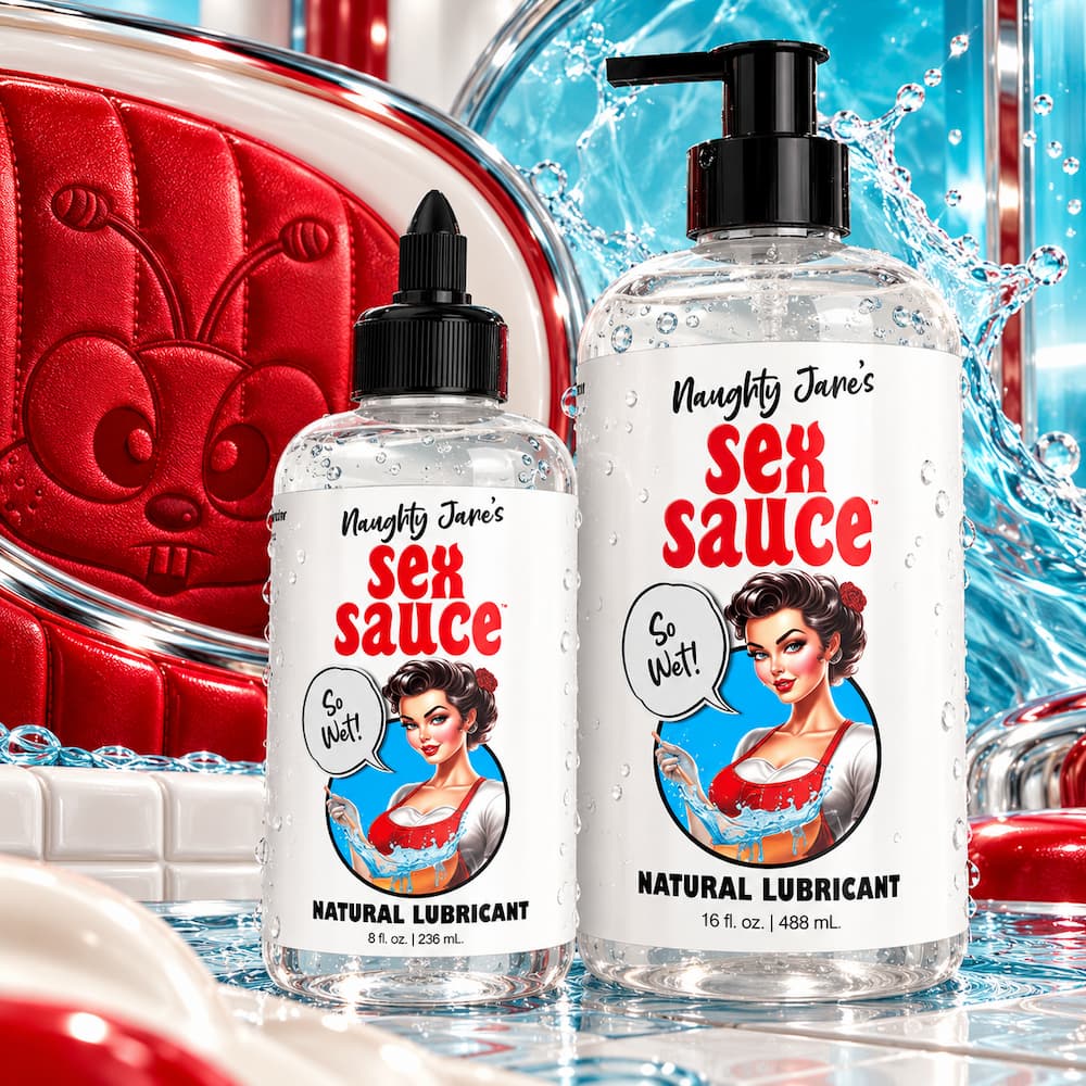 Naughty Janes Wet_Retro Product Display