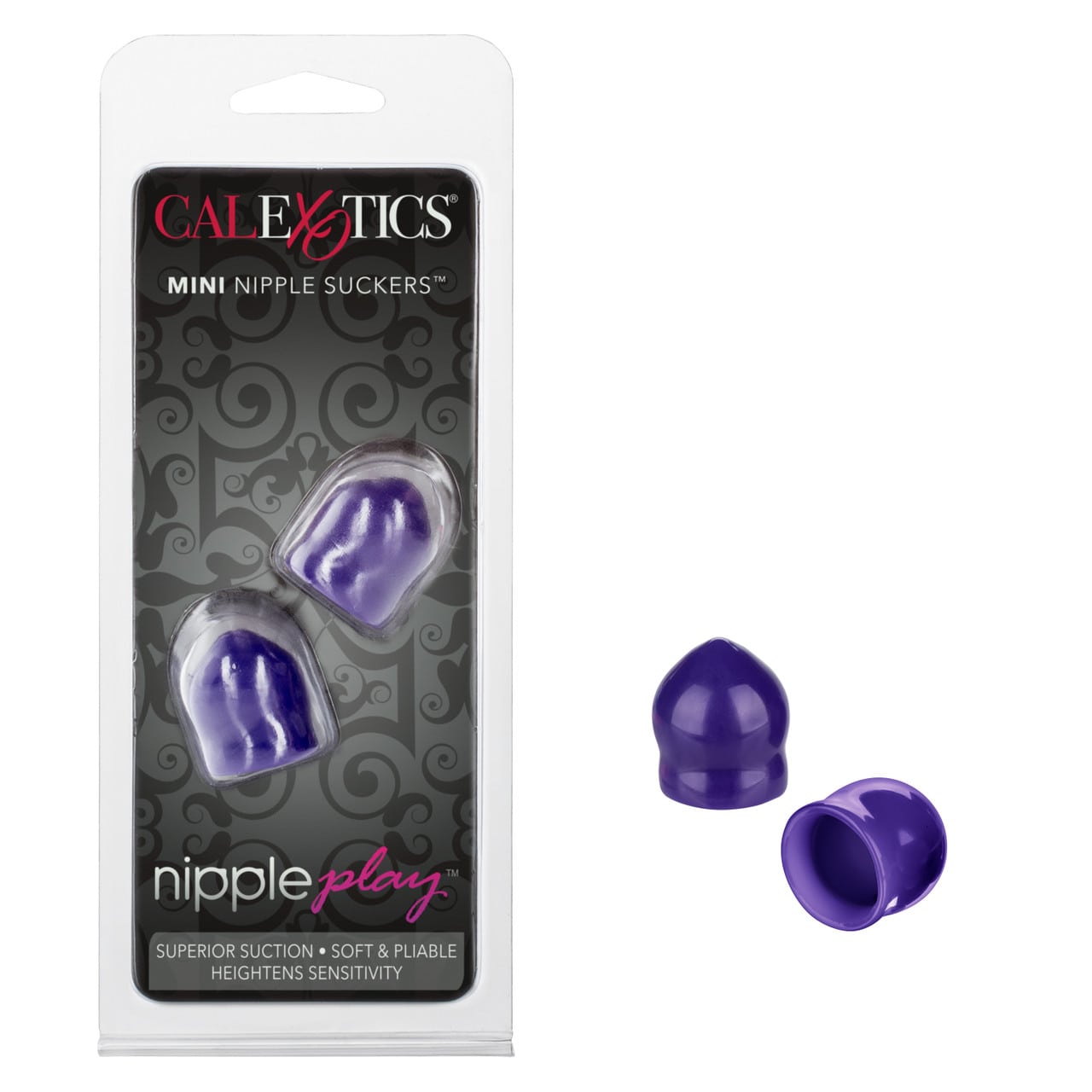 Nipple Play Mini Nipple Suckers Purple Package