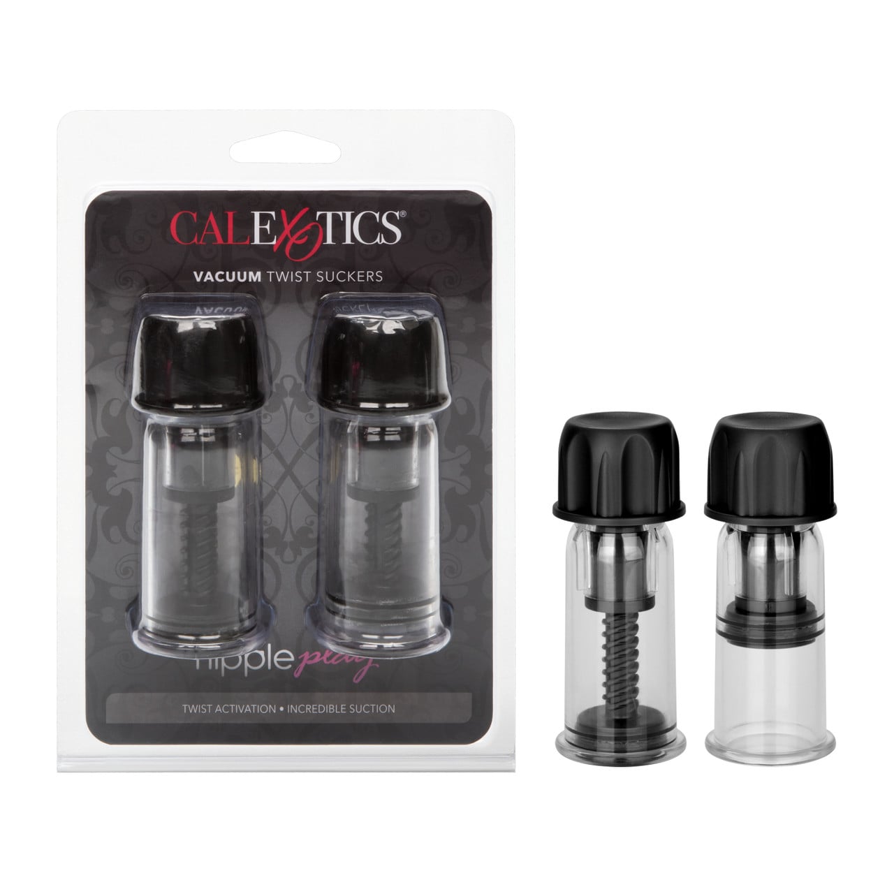 Nipple Play Vacuum Twist Suckers Package