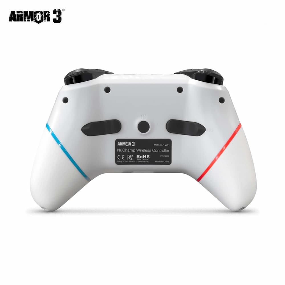 NuChamp Pro Wireless Controller White Back