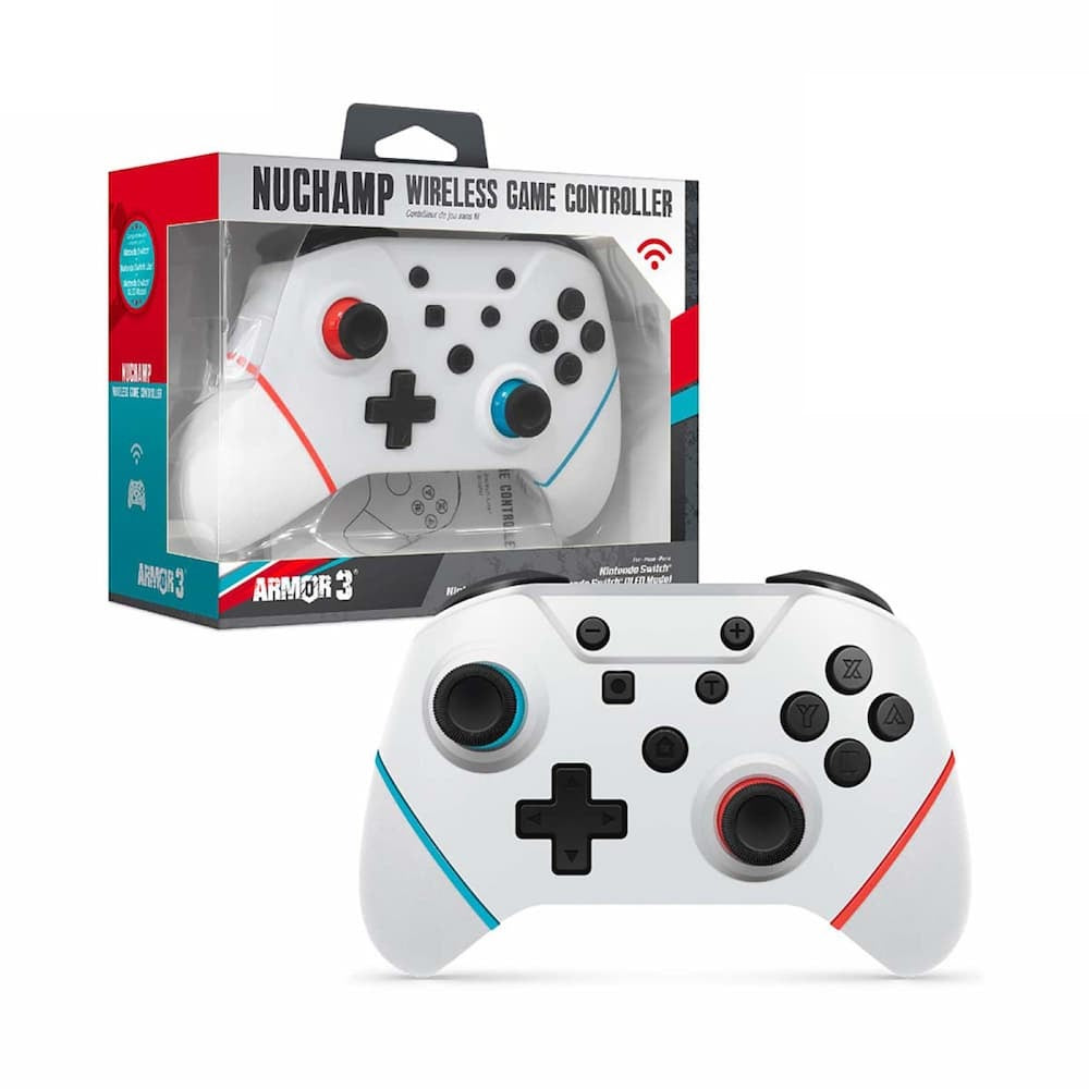 NuChamp Pro Wireless Controller White Packaging