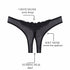 Oh La La Cheri Paradise Lace Pearl Thong Black Features