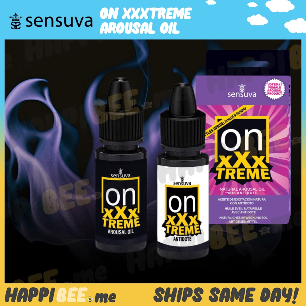 Sensuva xXxTREME Arousal Oil with Antidote