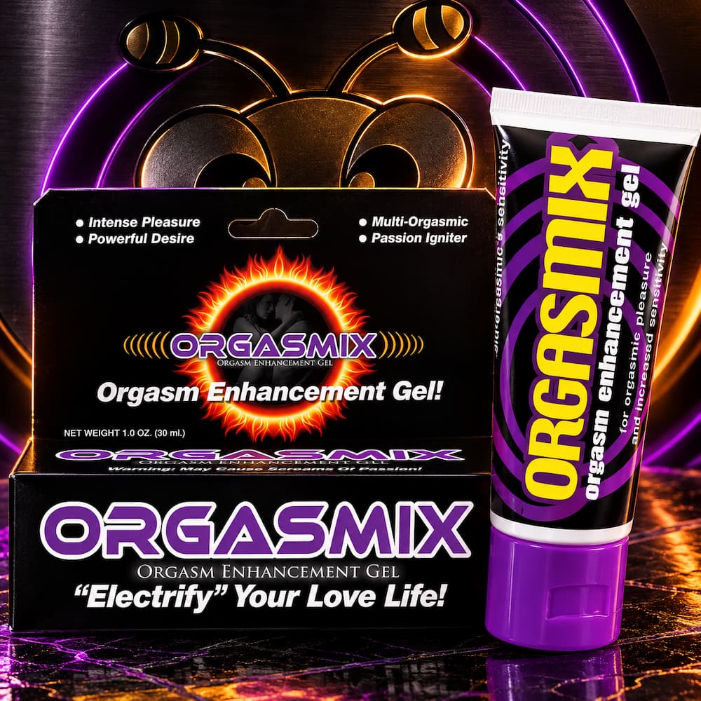 Orgasmix clitoral stimulation gel by Hott Products, 1 oz tube