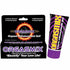 Front of Orgasmix Orgasm Enhancement Gel 1 oz retail packaging