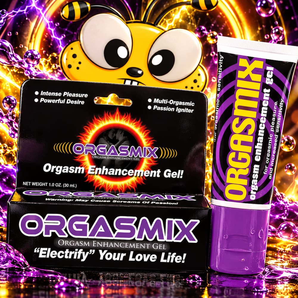 Hott Products Orgasmix intimate stimulation gel, product photograph