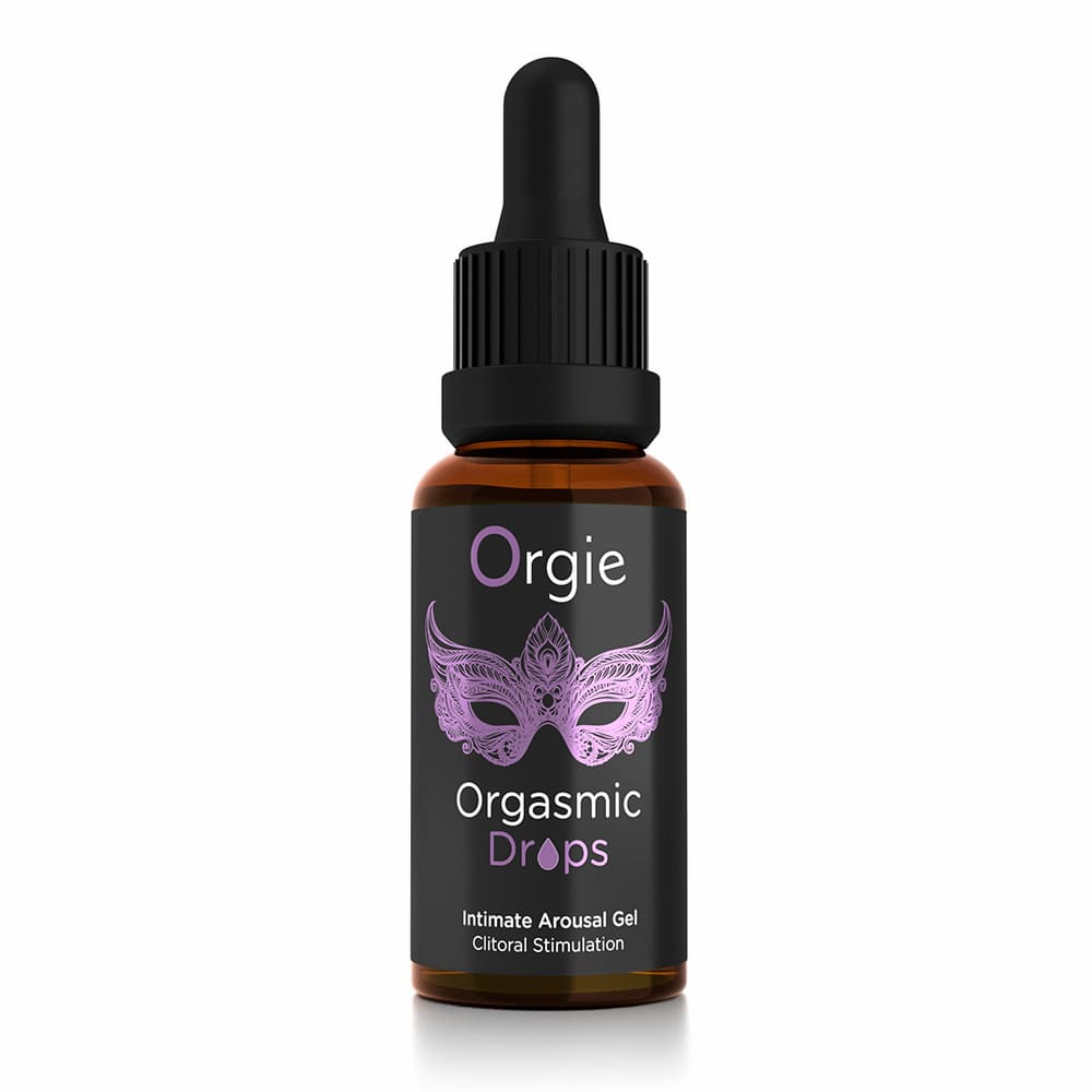 Orgie Orgasm Drops Intimate Arousal Gel Bottle