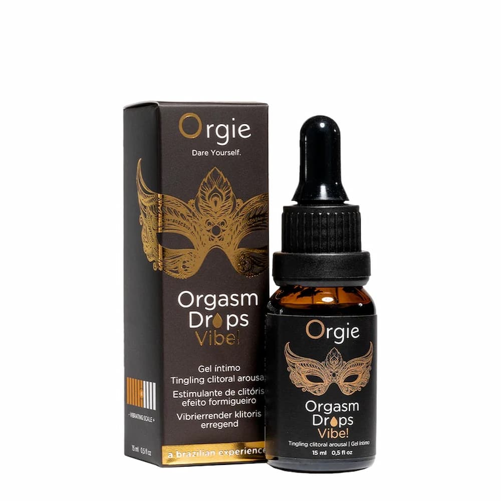 Orgie Orgasm Drops Vibe Bottle
