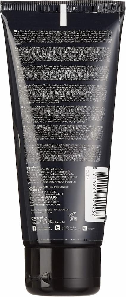 Ouch Orgasm Gel Ingredients