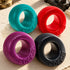 Four Oxballs Cock-B silicone cockrings in Peacock teal, Red, Plum purple glitter and Black together