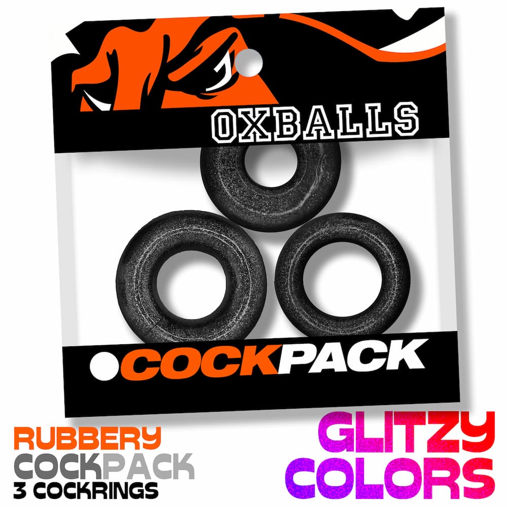 Oxballs Cockpack Black Mica Packaging