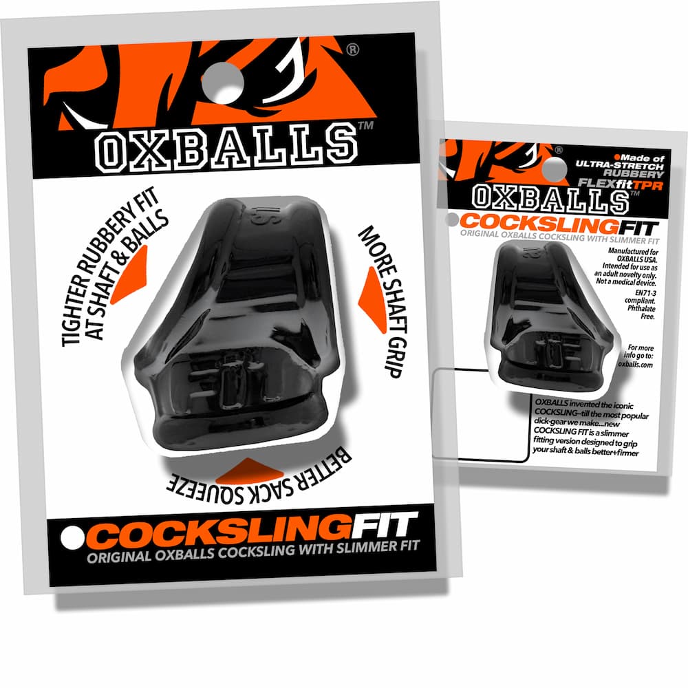Oxballs Cocksling Fit Black Package