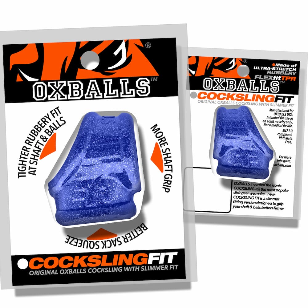 Oxballs Cocksling Fit Blue Fire Package