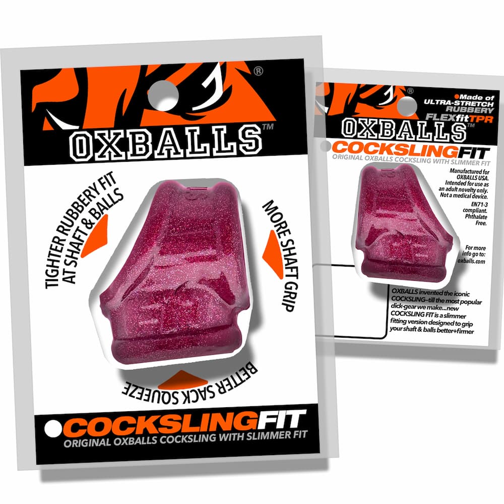 Oxballs Cocksling Fit Cherry Lips Packaging