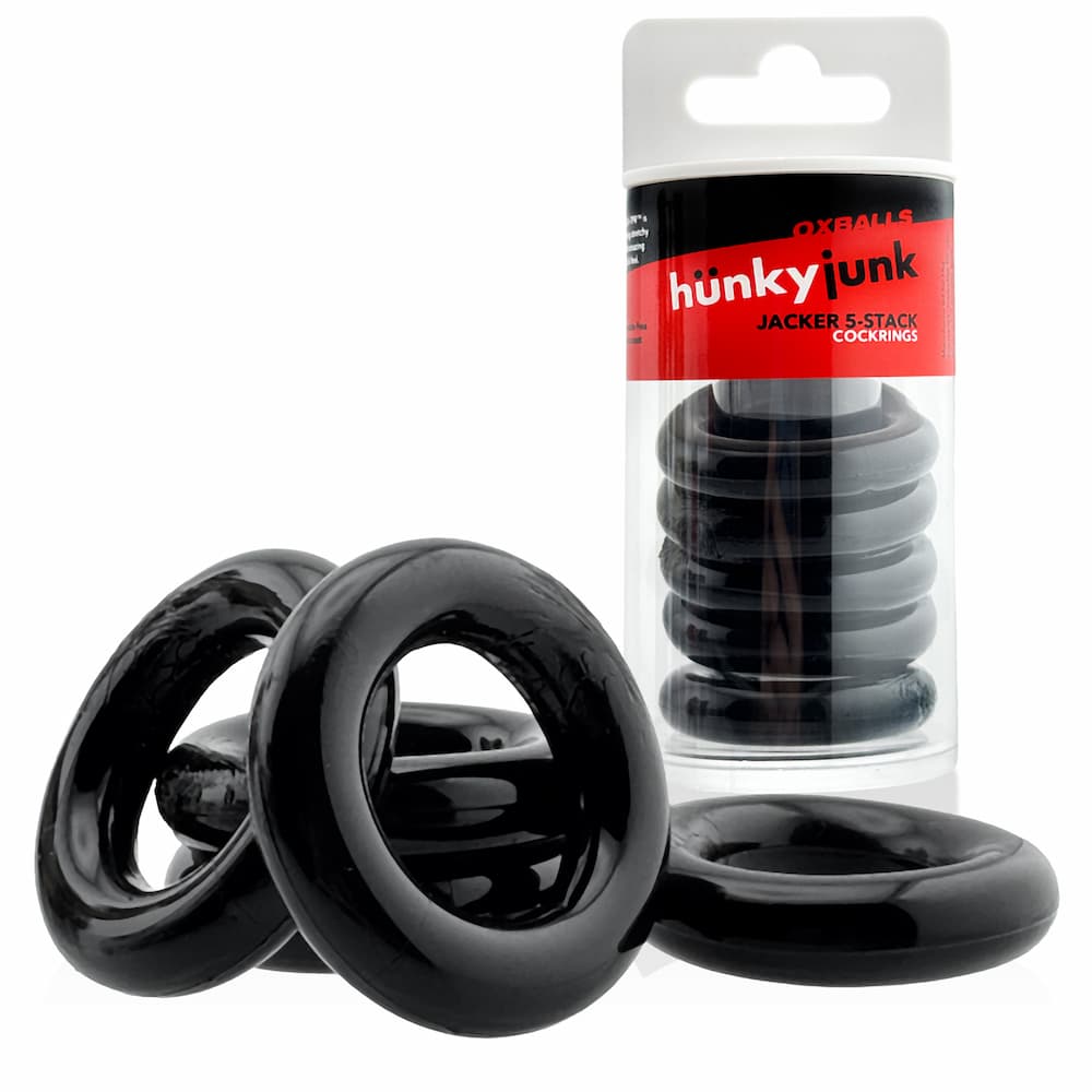 Oxballs Jacker 5-Stack Black Packaging
