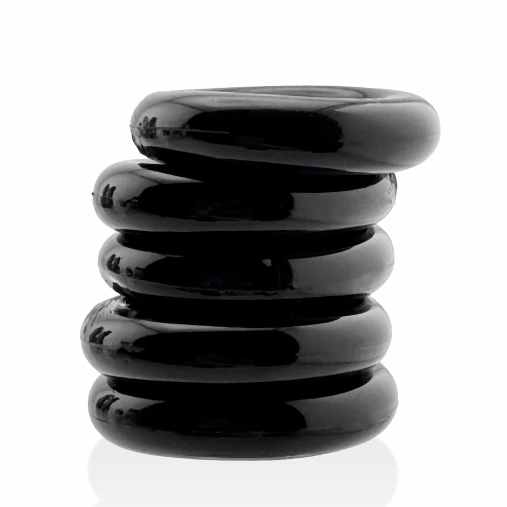 Oxballs Jacker 5-Stack Black front view