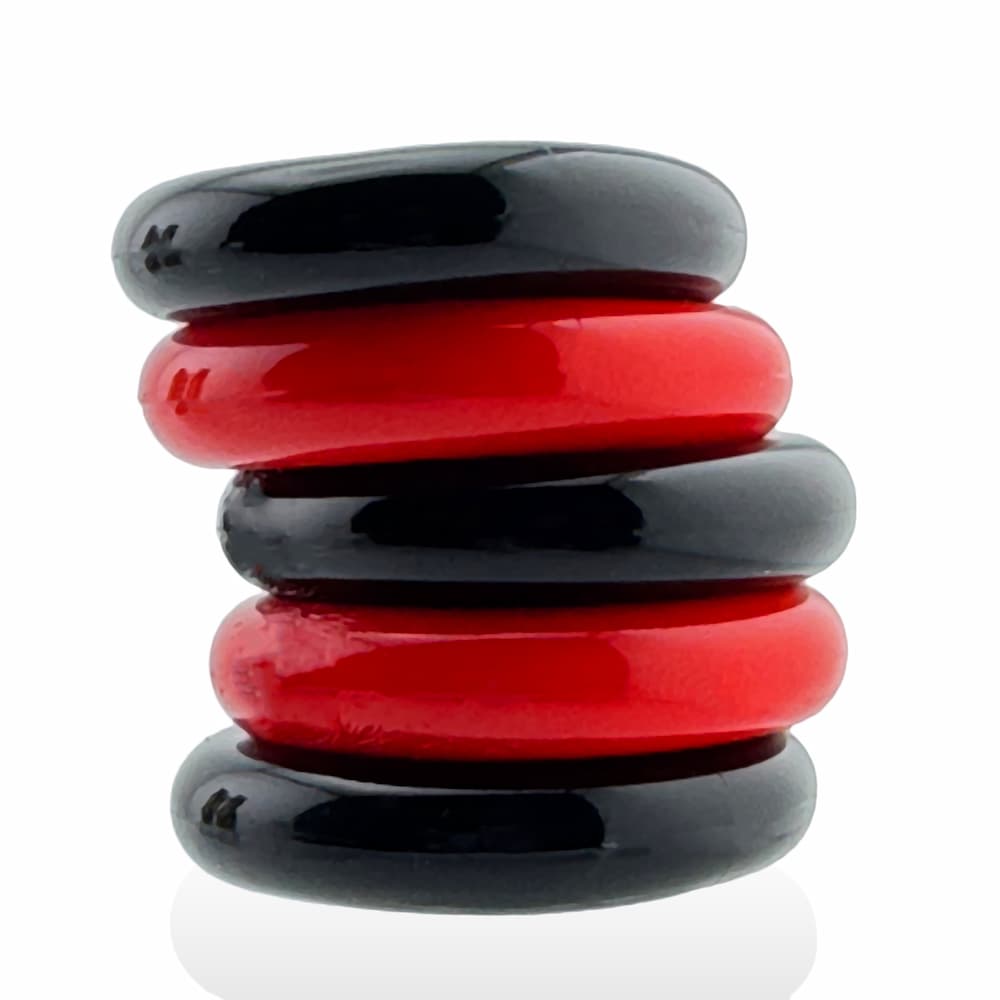 Oxballs Jacker 5-Stack Red Front View