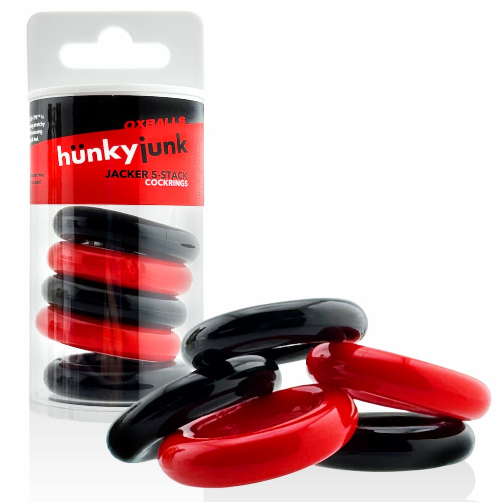 Oxballs Jacker 5-Stack Red Packaging