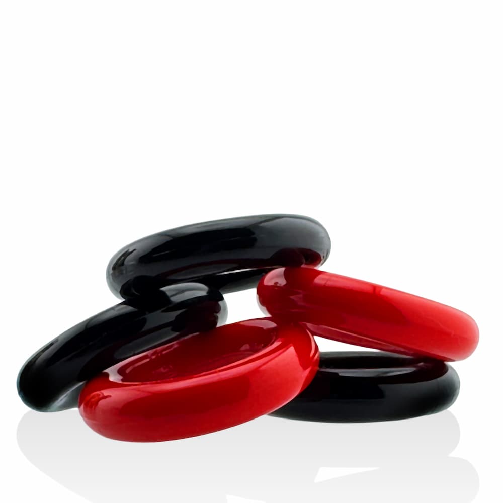 Oxballs Jacker 5-Stack Red Side View