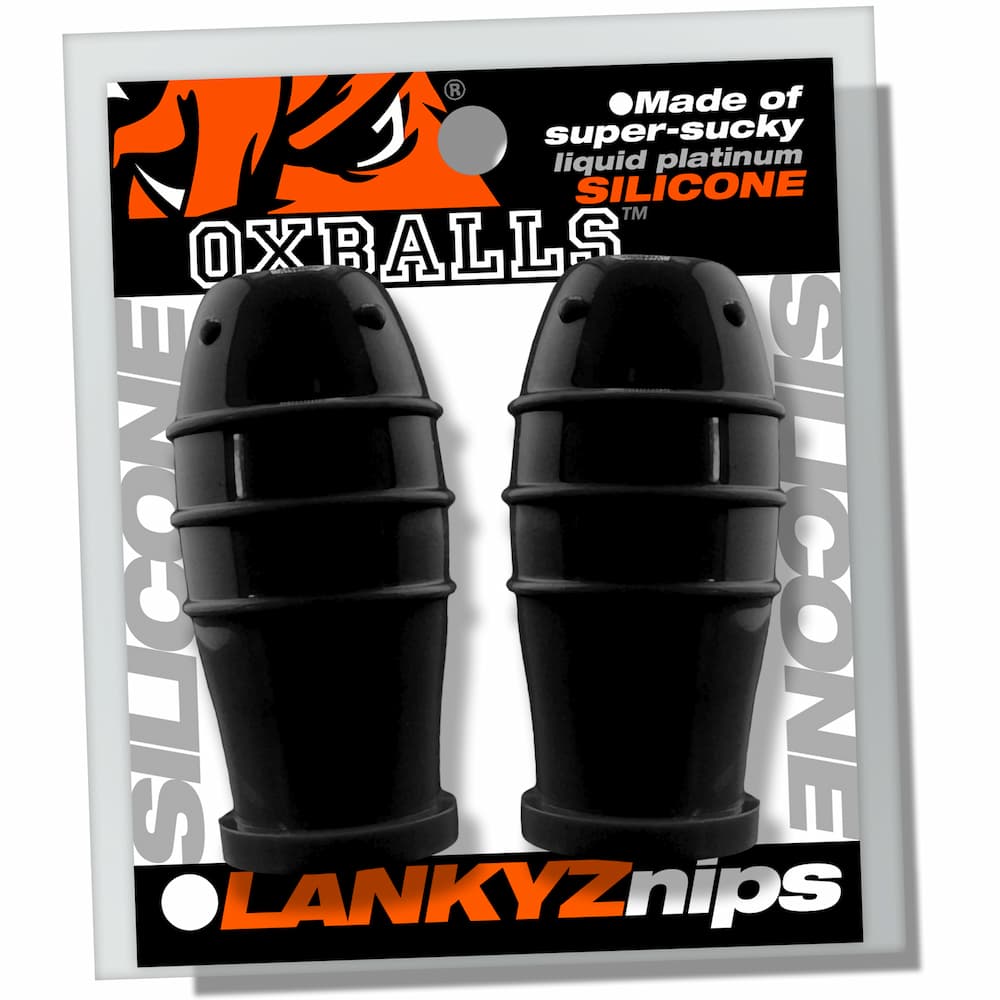 Oxballs Lankyz Nipsuckers Black Packaging