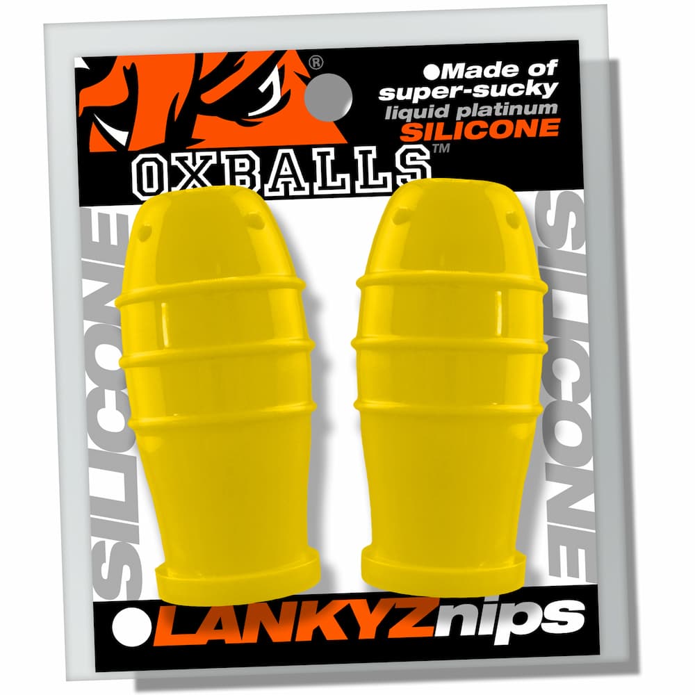 Oxballs Lankyz Nipsuckers Yellow Packaging