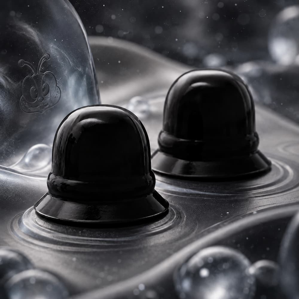 Oxballs Nano Nips Black Side View
