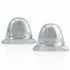 Oxballs Nano Nips Clear Front View