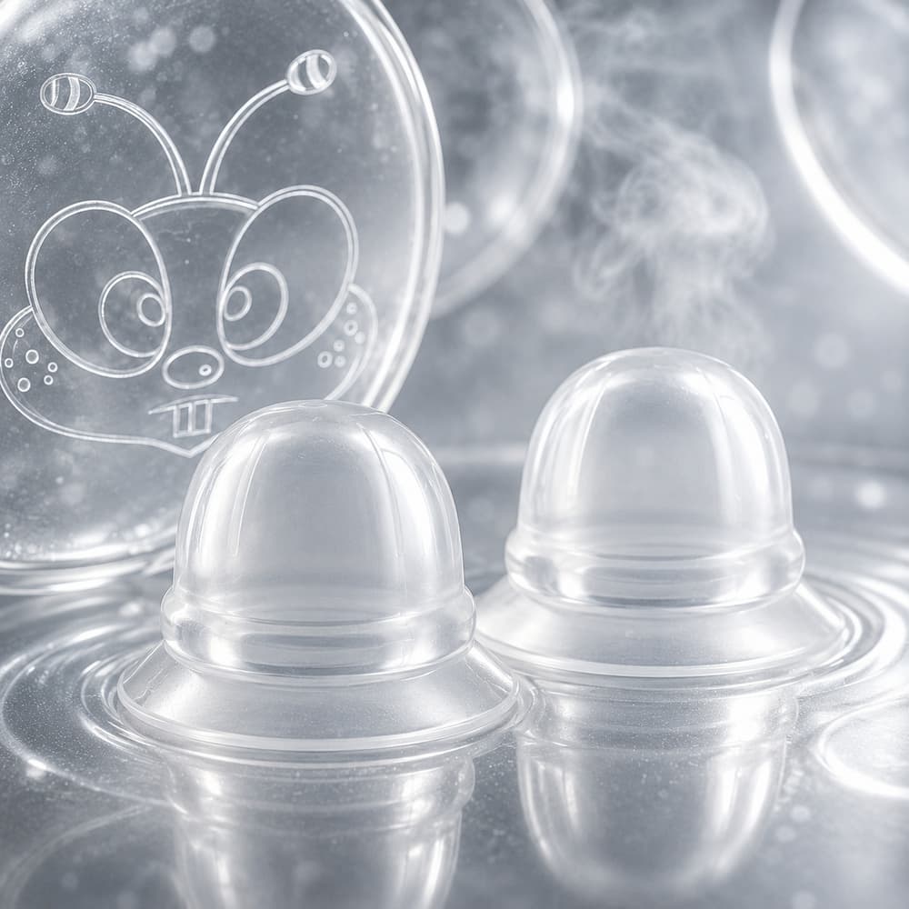 Oxballs Nano Nips Clear Silicone