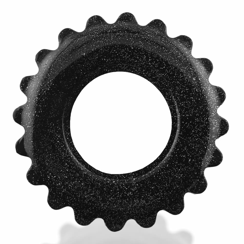 Oxballs Plushy Cockring Black Front