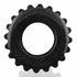 Oxballs Plushy Cockring Black Front