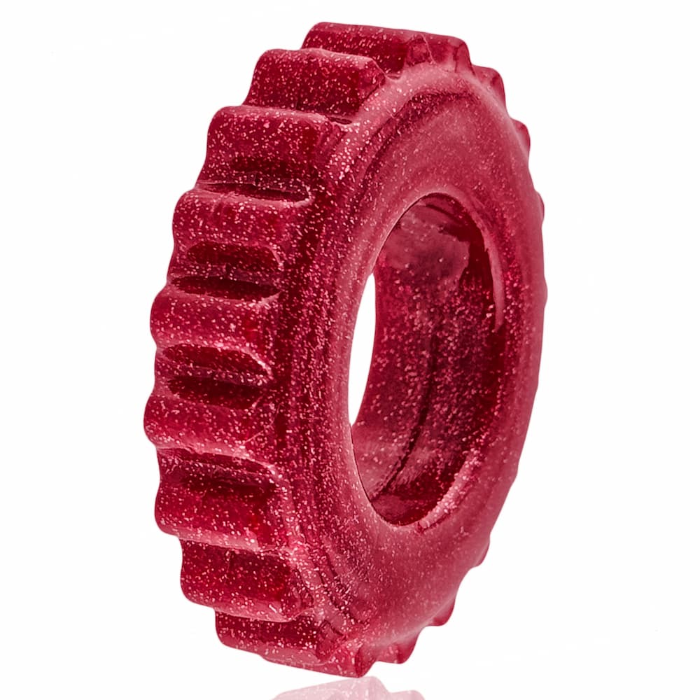 Oxballs Plushy Cockring Cherry Lips Side