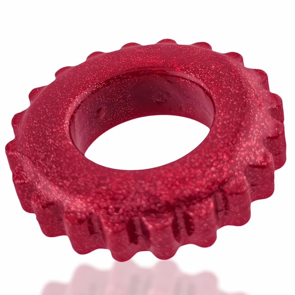 Oxballs Plushy Cockring Cherry Lips Top