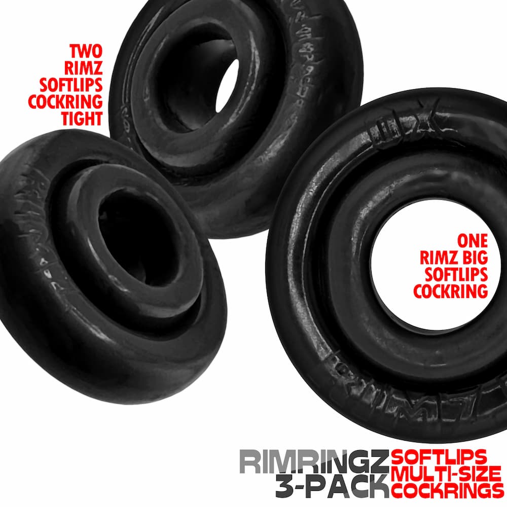 Oxballs Rimringz Cockring Black